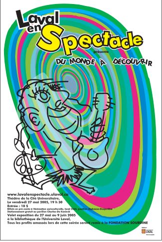 Affiche promotionnelle 2007 sous la thématique: Du monde à découvrir.