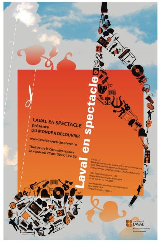 Affiche promotionnel 2007 sous la thématique: Du monde à découvrir.